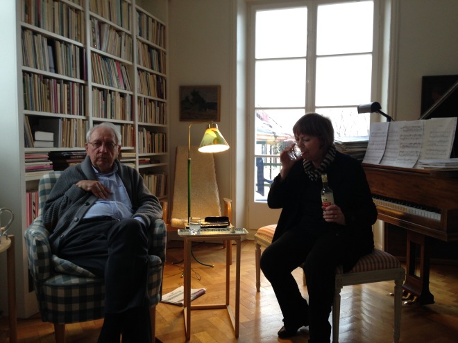 Tomas and Monica Tranströmer in Stockholm 2013